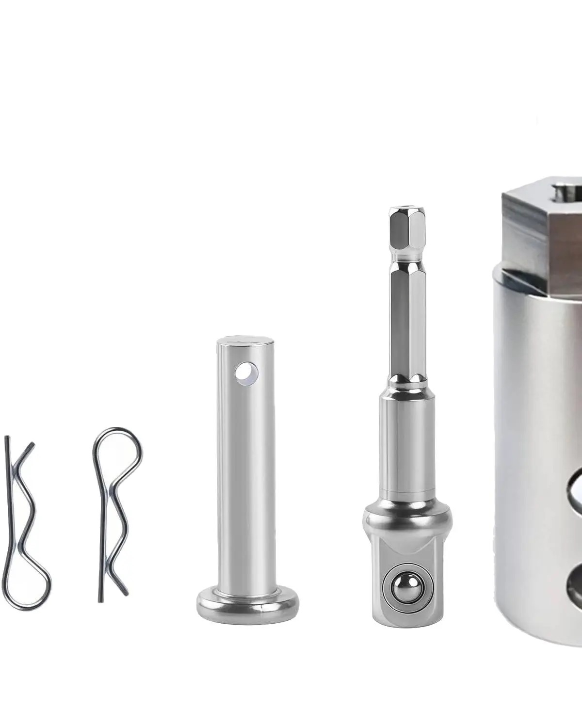 Trailer Jack Drill Adapter, Compatible with Drive Shaft, Turbo